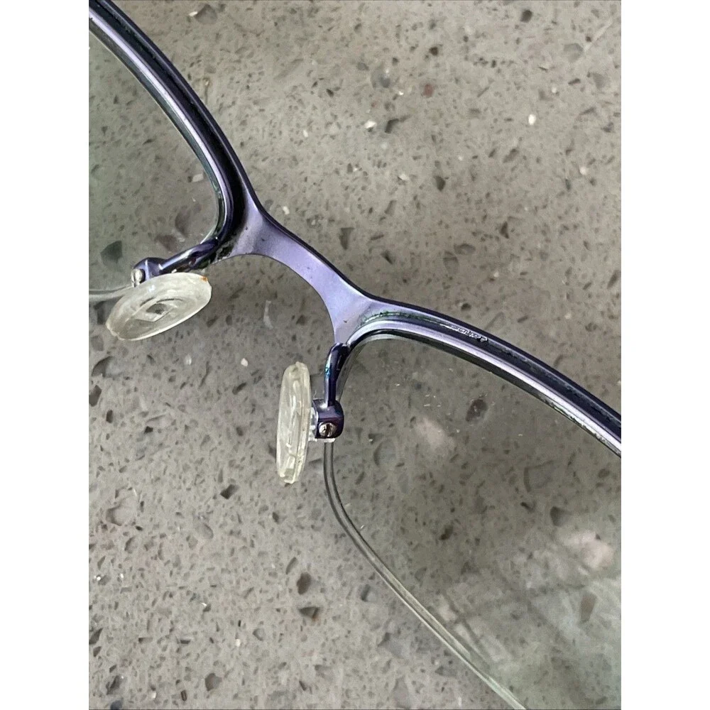 Rampage R174 BRN 51-17-135 Bronze Metal Half Rim Eyeglasses Frames ONLY